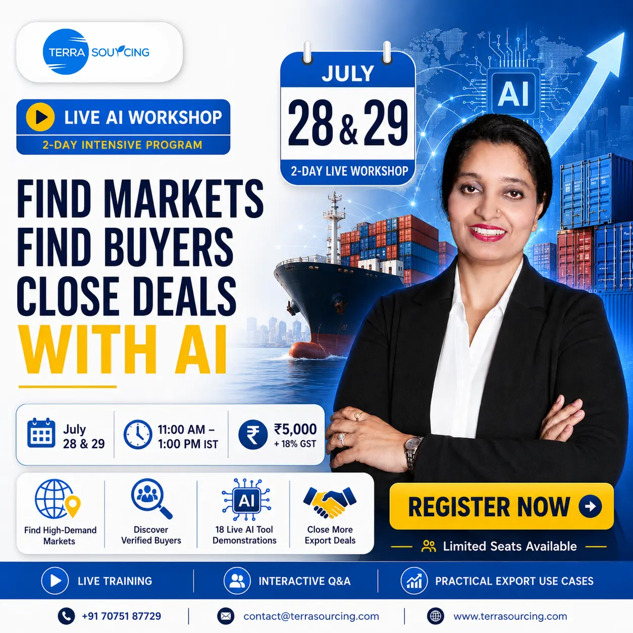 2-Day AI Workshop for Exporters